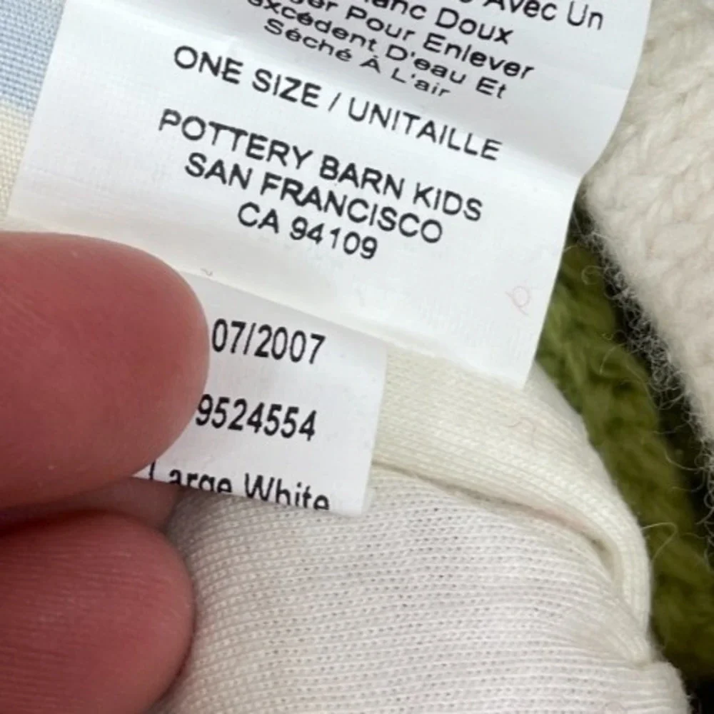 Pottery Barn Kids Classic Fair Isle Christmas Stocking Multicolor Large 28